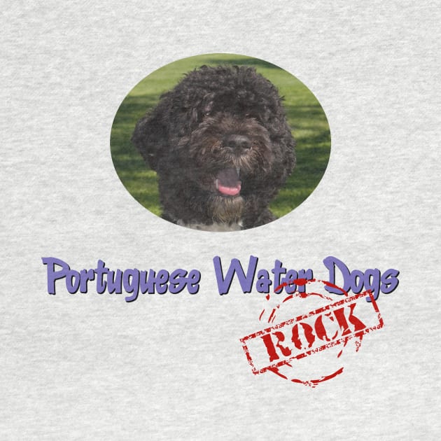 Portuguese Water Dogs Rock! by Naves